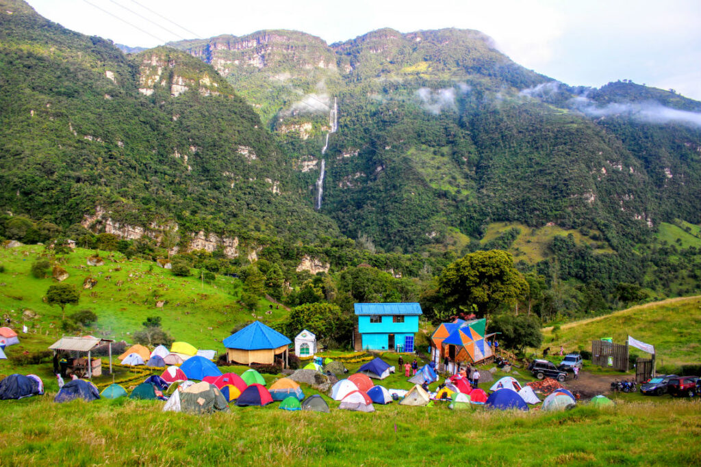 Cascada la Chorrera Choachi